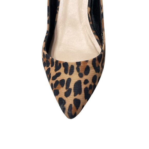Aldo‎ Leopard Print Block Heel Pointed Toe Pumps Size 7 - Picture 4 of 10